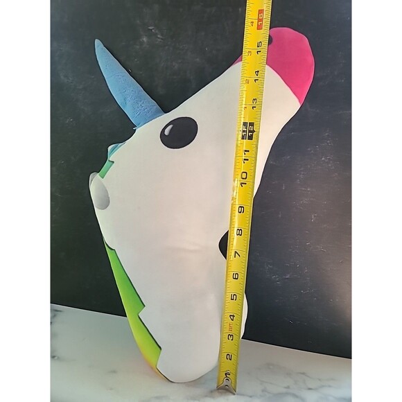Unicorn Head Pillow, USED - Picture 7 of 10